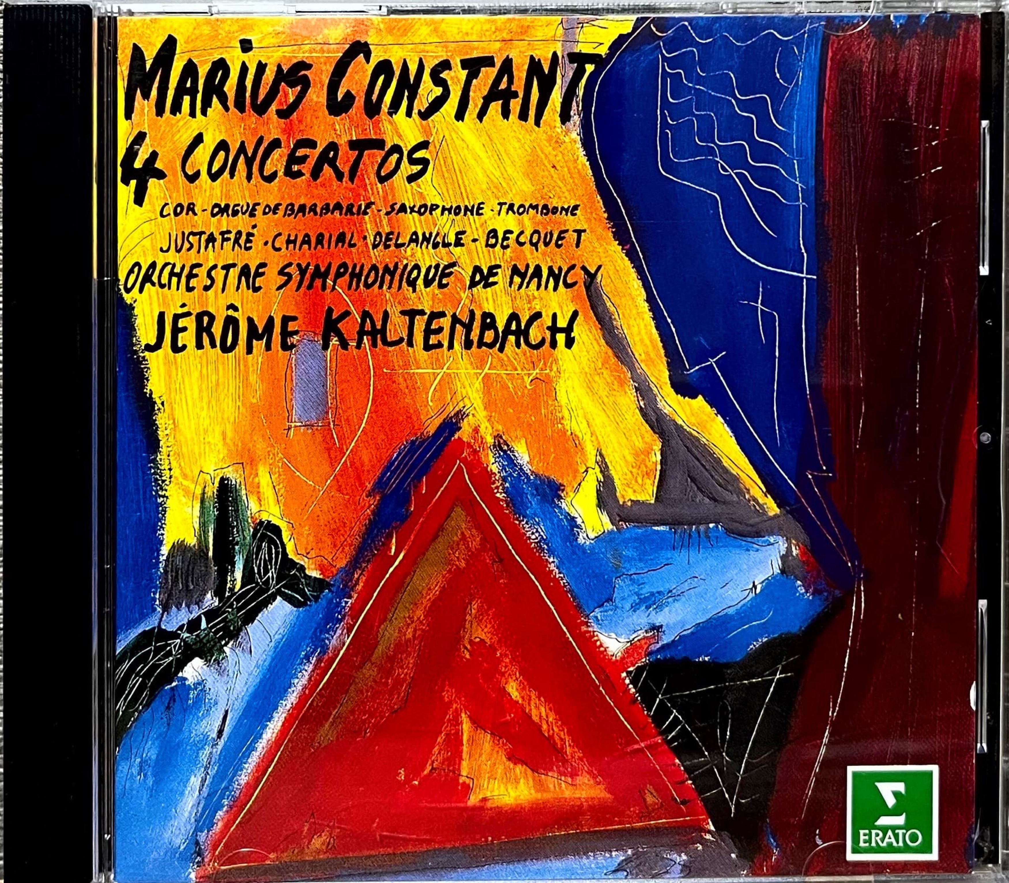 Marius Constant  4 Concertos