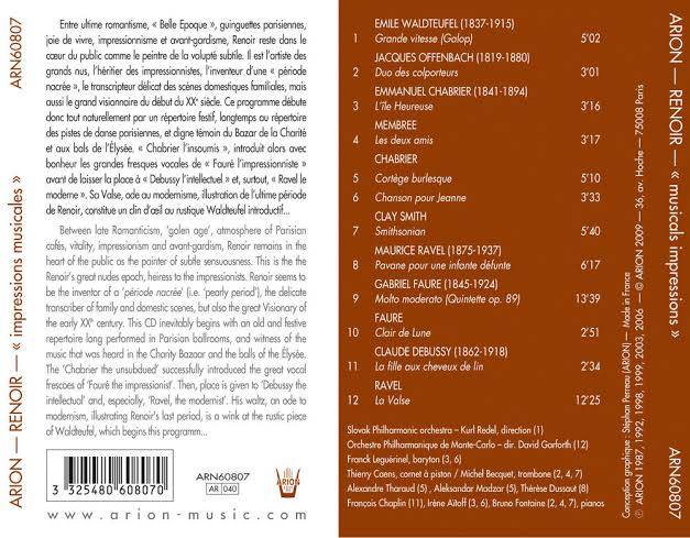 Renoir - Impression Musicales